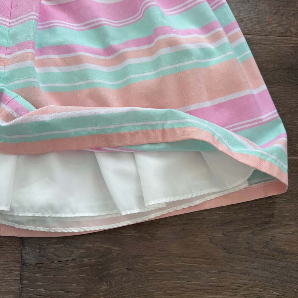 Bonnie Jean Easter Spring Striped Dress Big Girls Size 14 - Picture 6 of 6